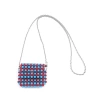 New Korean beaded pearl crossbody bag, French champy-style Baroque pearl handbag, red envelope accessory Item Picture